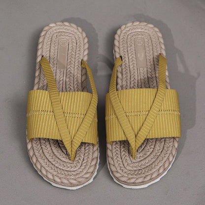 Women's  Beach Vacation Sandals Fashion Toe-Strap Flip-Flops Slipper