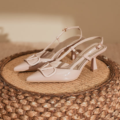 High-heeled Shoes for Women with Thin Heels, Fashionable Dress Shoes, Sandals for Women, Stylish Huizhou Women's Shoes